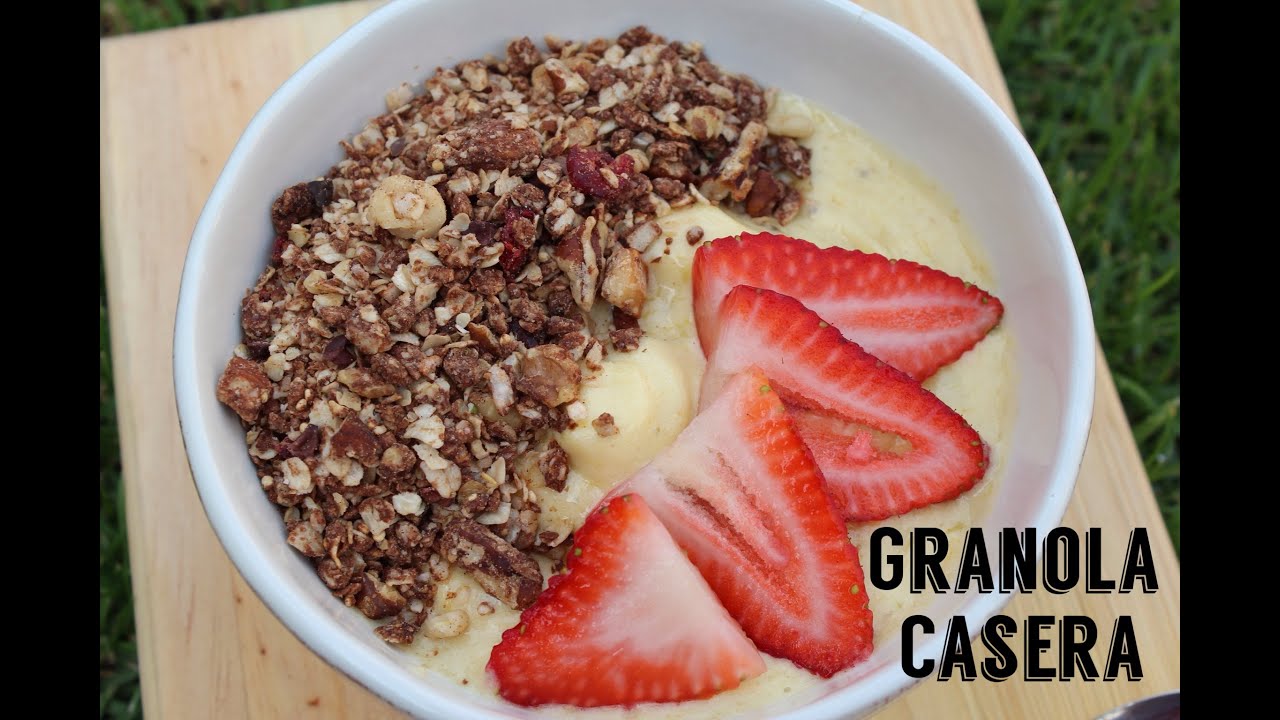 Granola Casera CookieLoveHealthy - Saludable, Fácil y Deliciosa