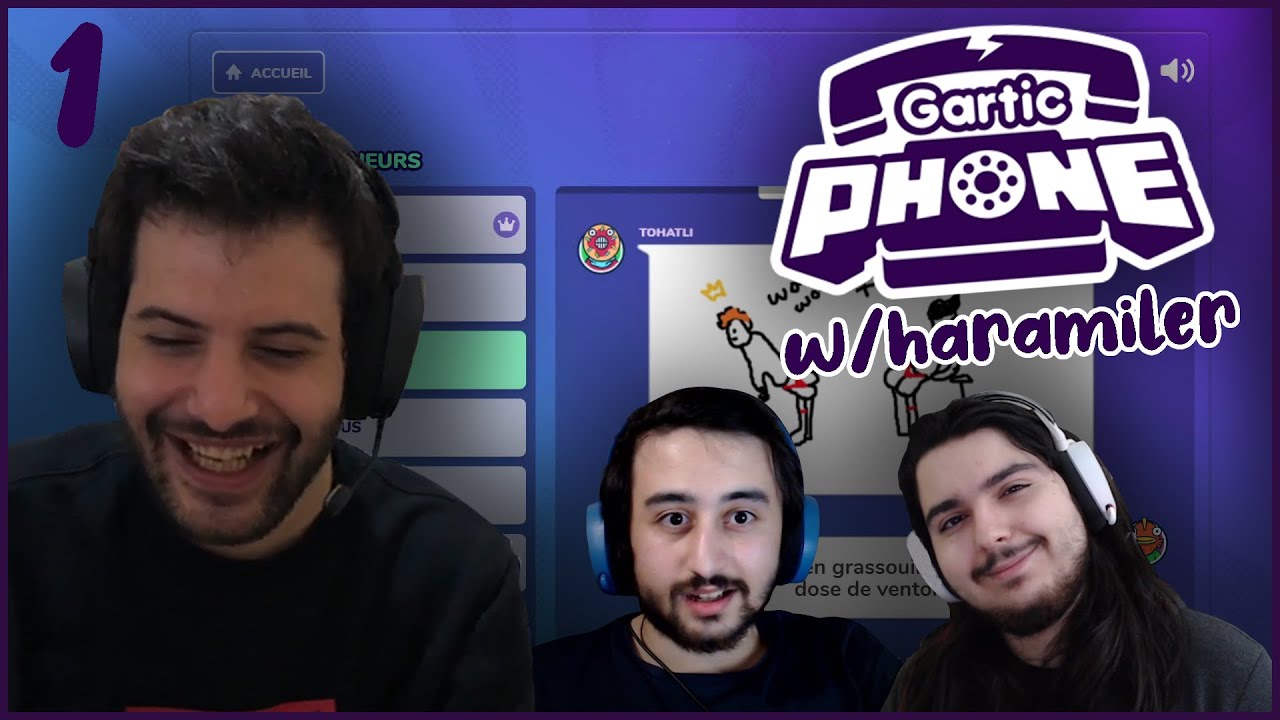 HARAMİLER İLE GARTİC PHONE #1