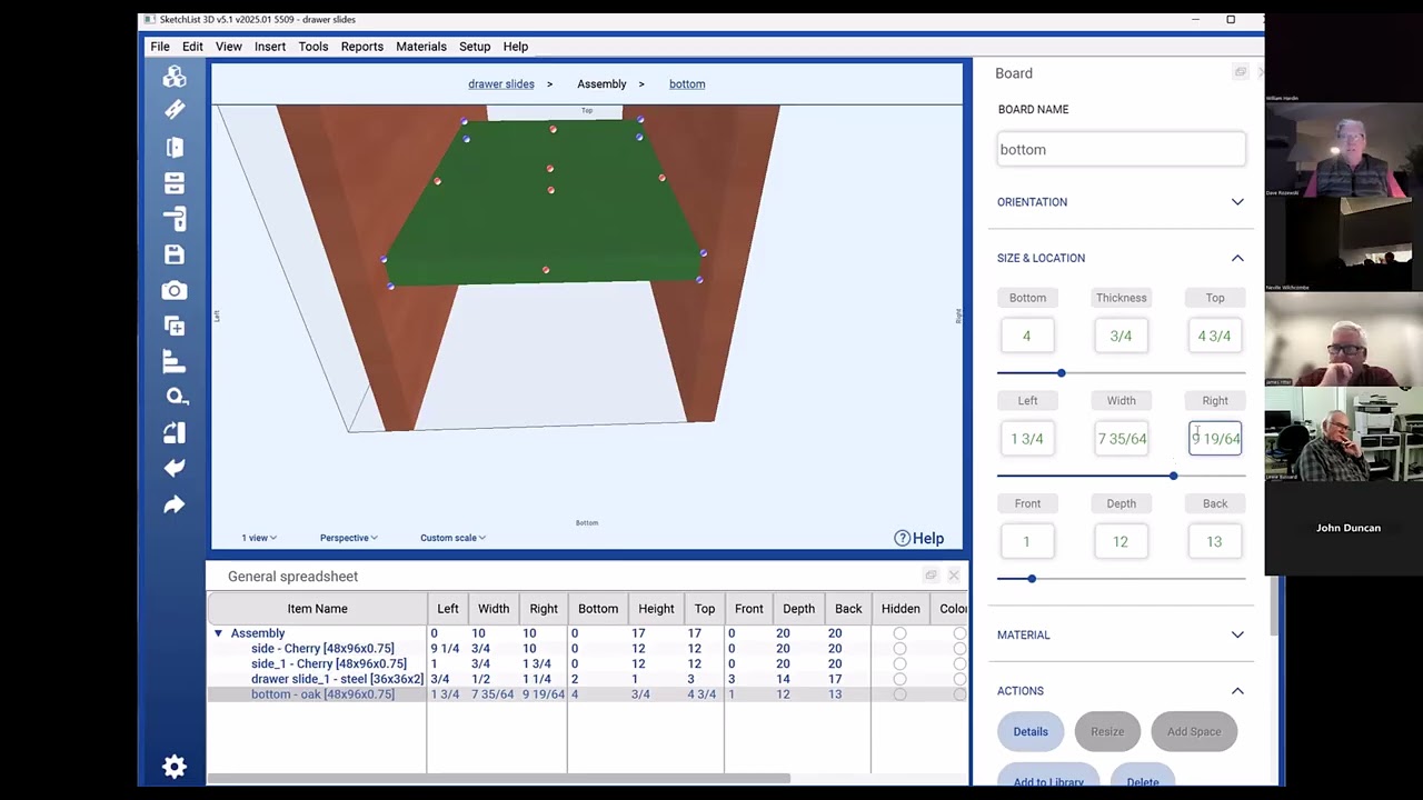 Furniture. Cabinet Making, Woodworking 3D Design Software