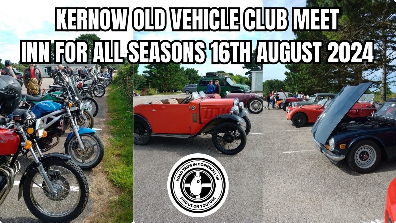 Classic and Vintage Car & Motorcycle meet. Inn For All Seasons 16th August 2024