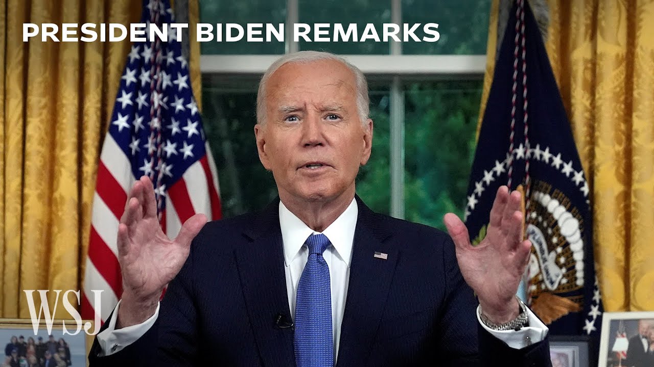 Biden's Oval Office Address: &lsquo;The Defense of Democracy Is More Important Than Any Title' | WSJ