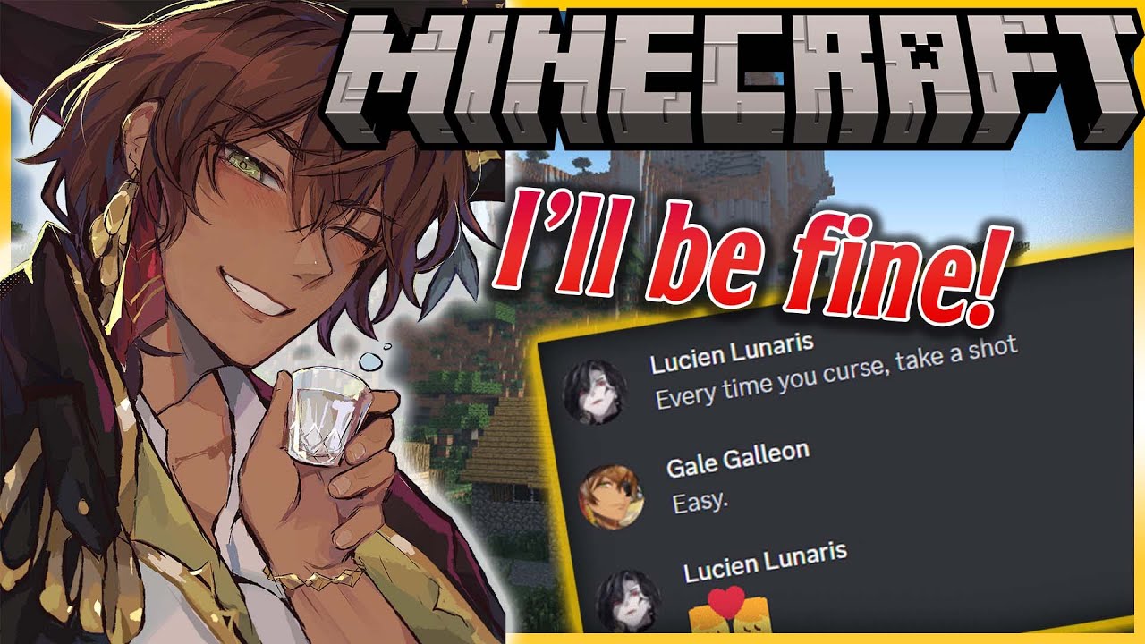 Everytime I curse, I take a shot! PUNISHMENT MINECRAFT!