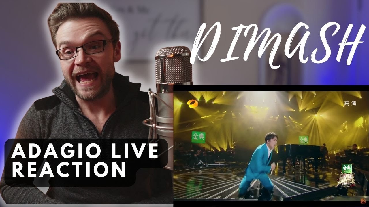 DIMASH - ADAGIO - LIVE THE SINGER Ep. 6 | REACTION