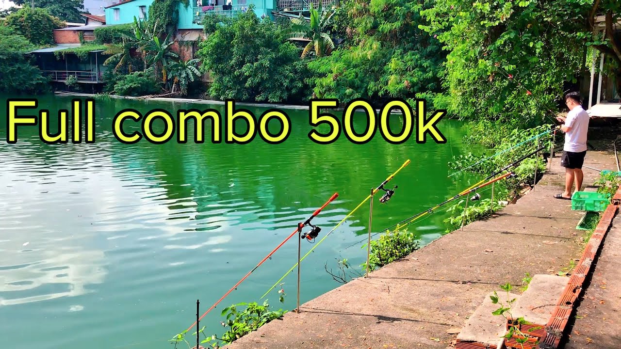 ✅ Đem combo cần câu cá TORO giá rẻ 500k đại chiến hồ cá tra 50k Sài Gòn | DUY FISHING