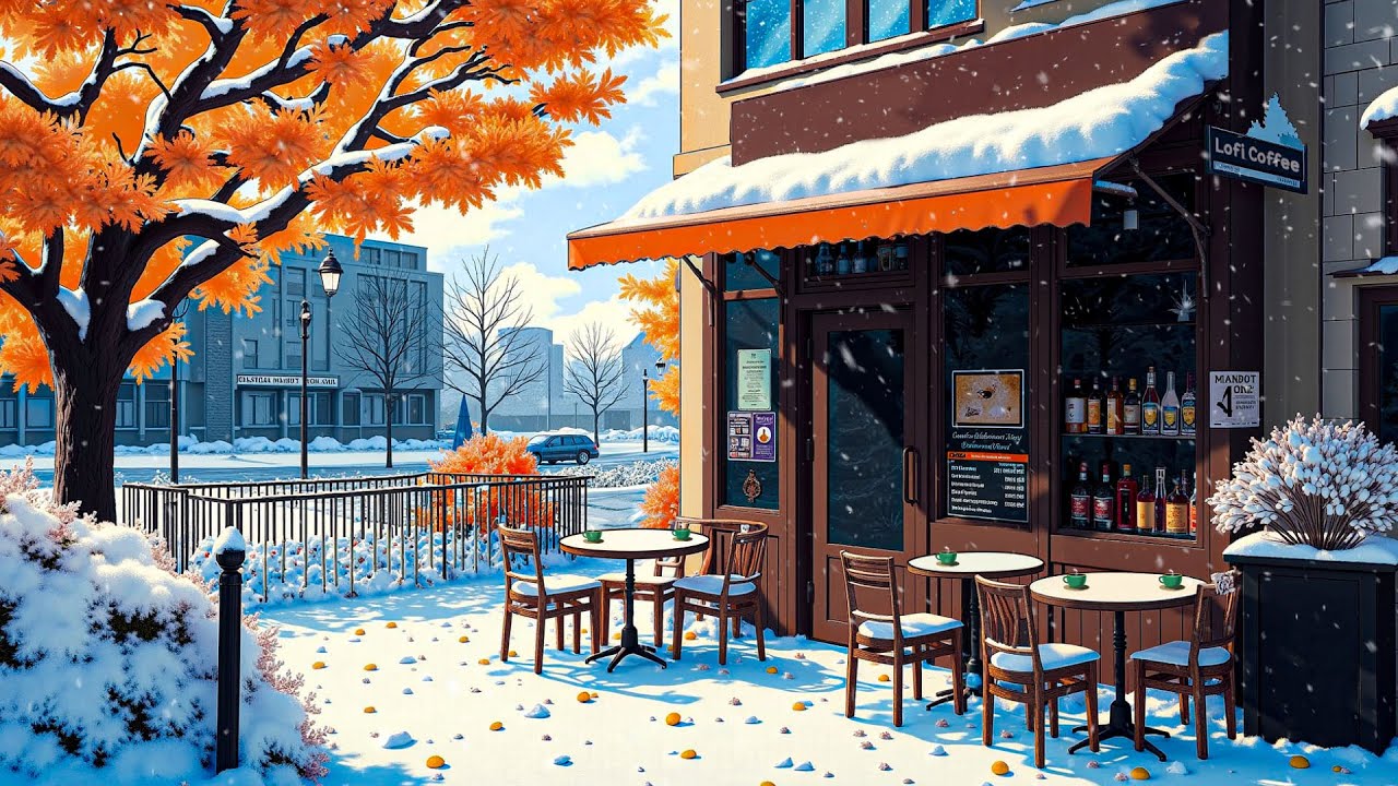 A February Morning 🌞 Quiet Winter Lofi ❄ Lofi hip Hop ~ Lofi Coffee ☕ Playlist to Study/Relax/Work