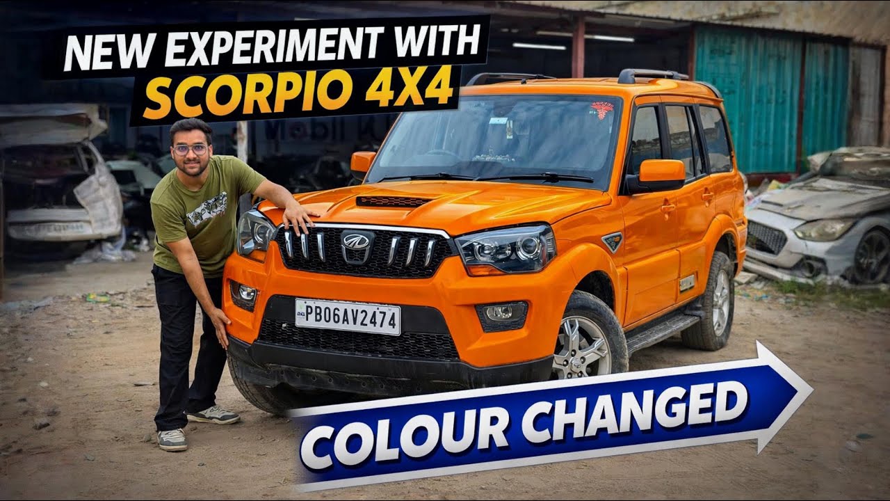 Restoration ke chakkar mai Scorpio 4WD ka colour hi change kr diya | Scorpio mai Nikla naya Kharcha