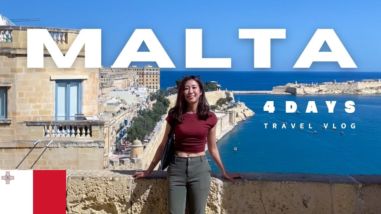 マルタ女子ゆるひとり旅４日間/街歩き/ 4 Days Solo trip in MALTA
