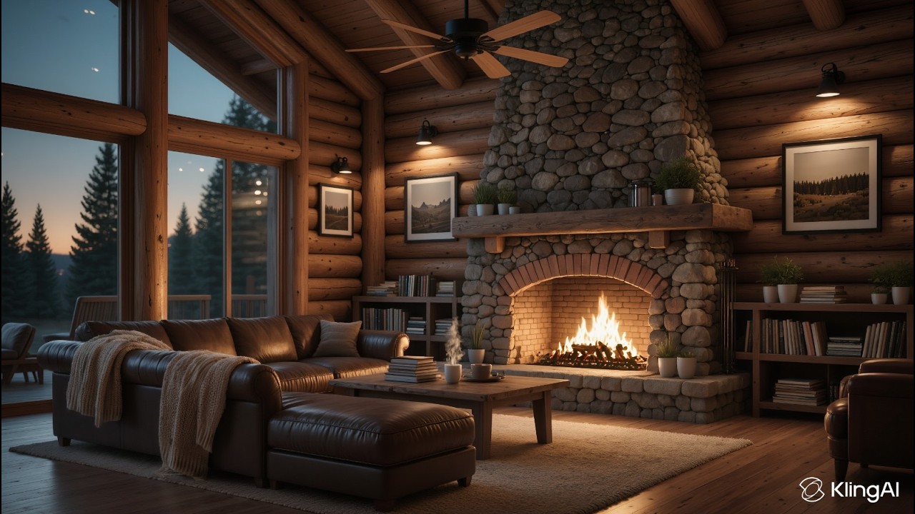 Cozy Cabin Music For Deep  Sleep And Relaxation