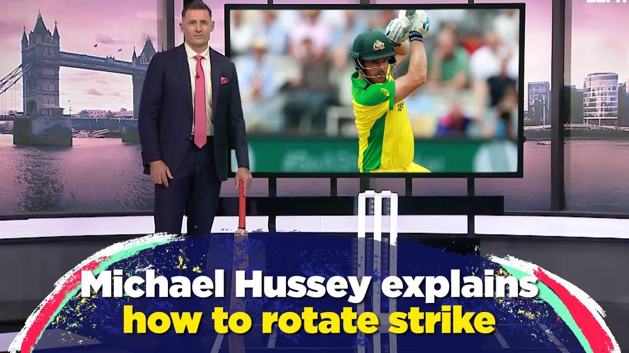 Hussey: On pitches that aren't flat, players who can rotate the strike are really effective