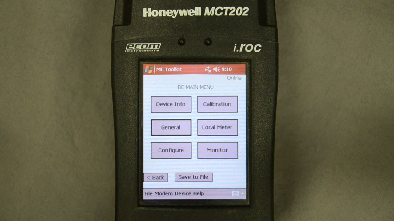 Configuring HART and DE Devices with the Honeywell MC Toolkit