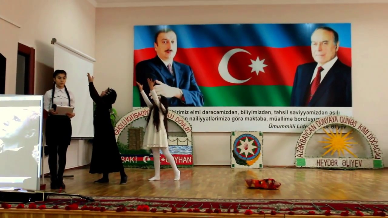 20 Yanvar şəhidi Larisa Memmedovanın xatirəsinə musiqili kompozisiya ( 211 saylı orta məktəb)