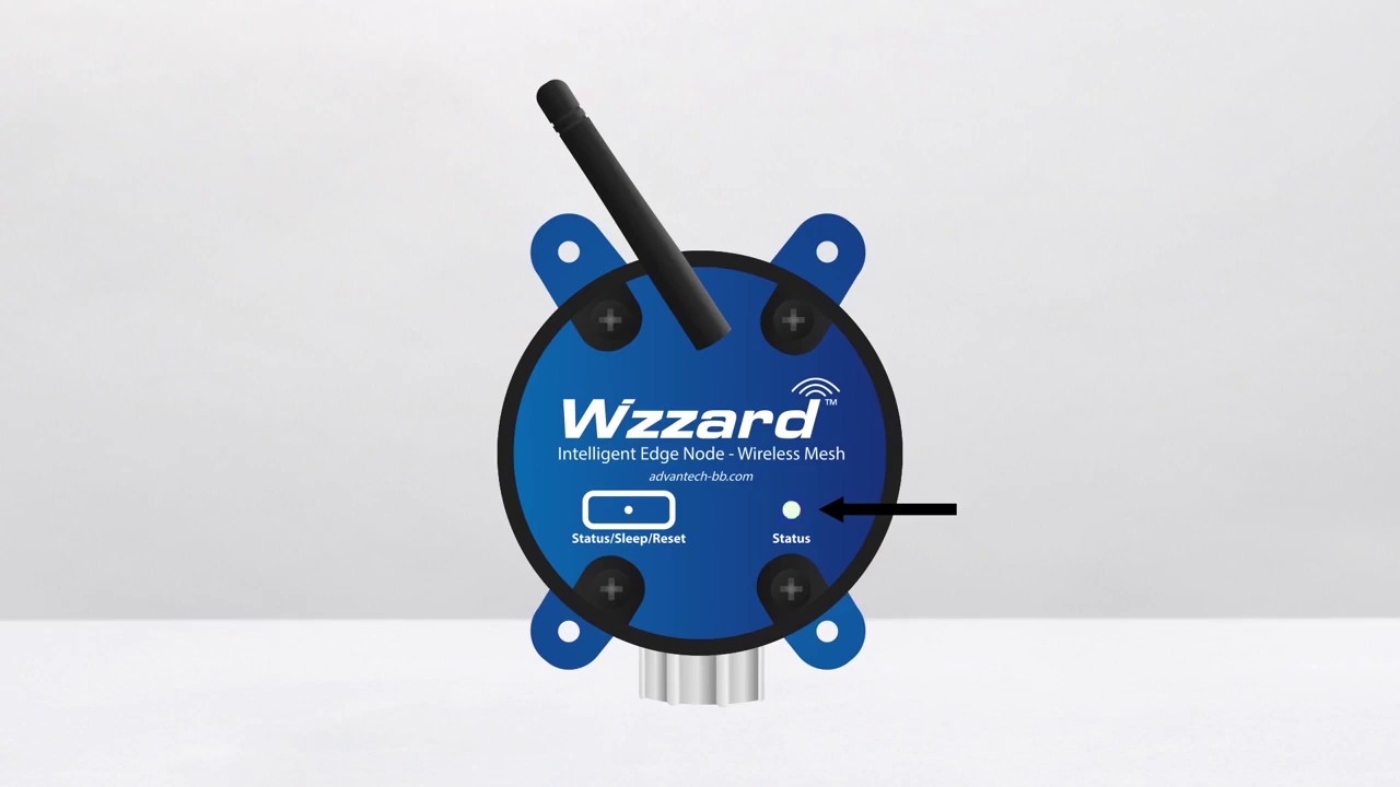 How to Setup the Wzzard Wireless Mesh Gen 2 Sensing Solution Network, Advantech (EN)