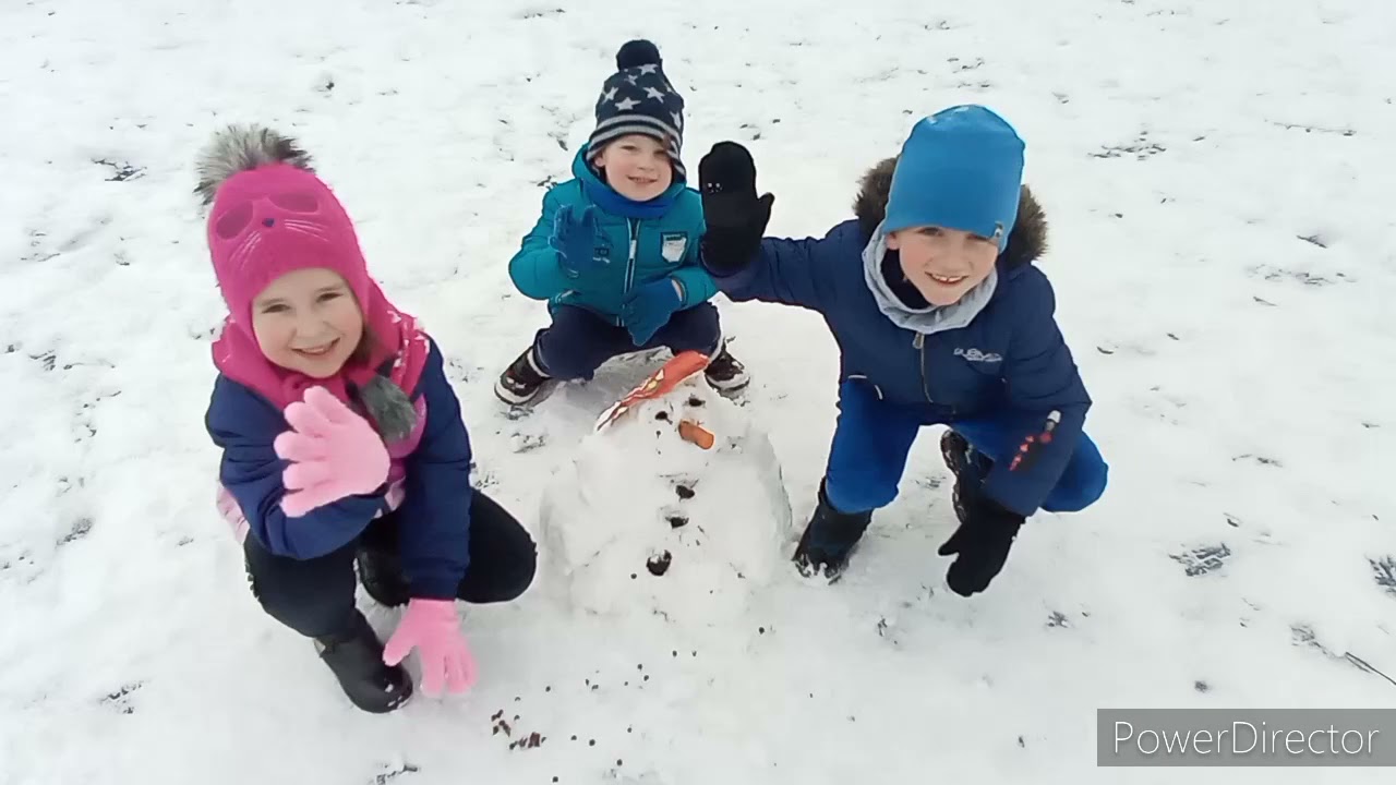 Obrzędowość ochronki – Zimowe zabawy na śniegu:
