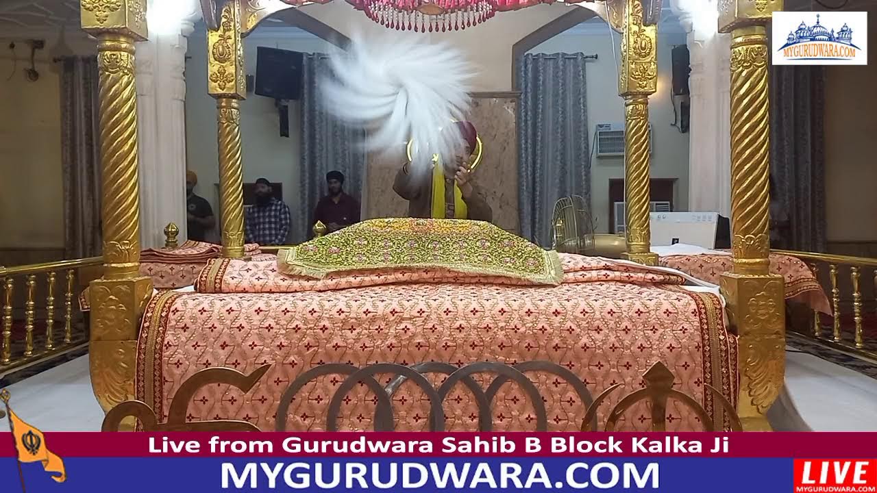 ☬ 03-Mar-2026 LIVE !! Gurudwara Sahib B Block Kalka Ji (Evening) | 🔴 MyGurudwara.com