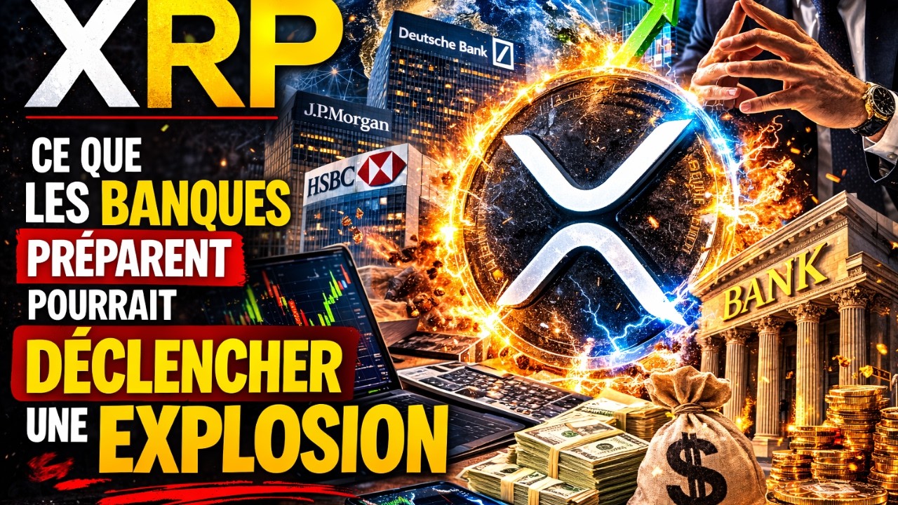 Ripple/XRP : Ce que les banques préparent pourrait déclencher une explosion 💥