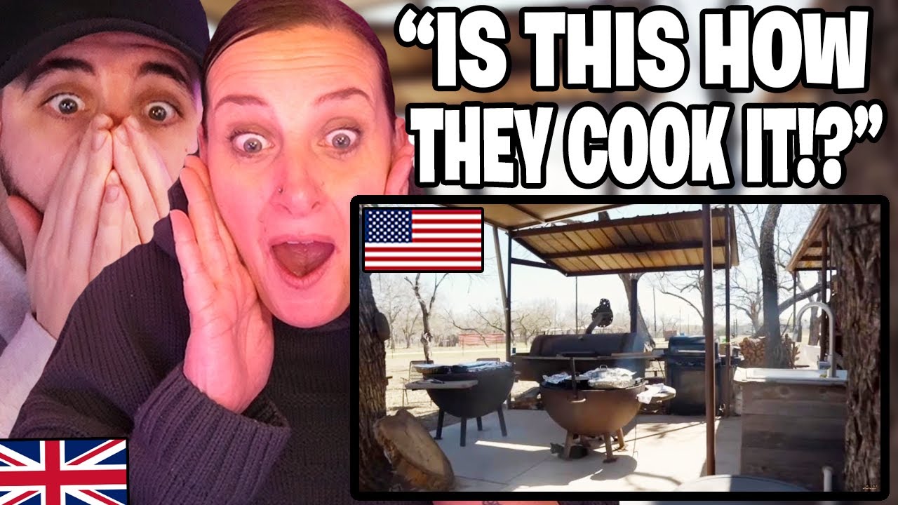 British Mum Reacts to an American Cookout for the First Time!