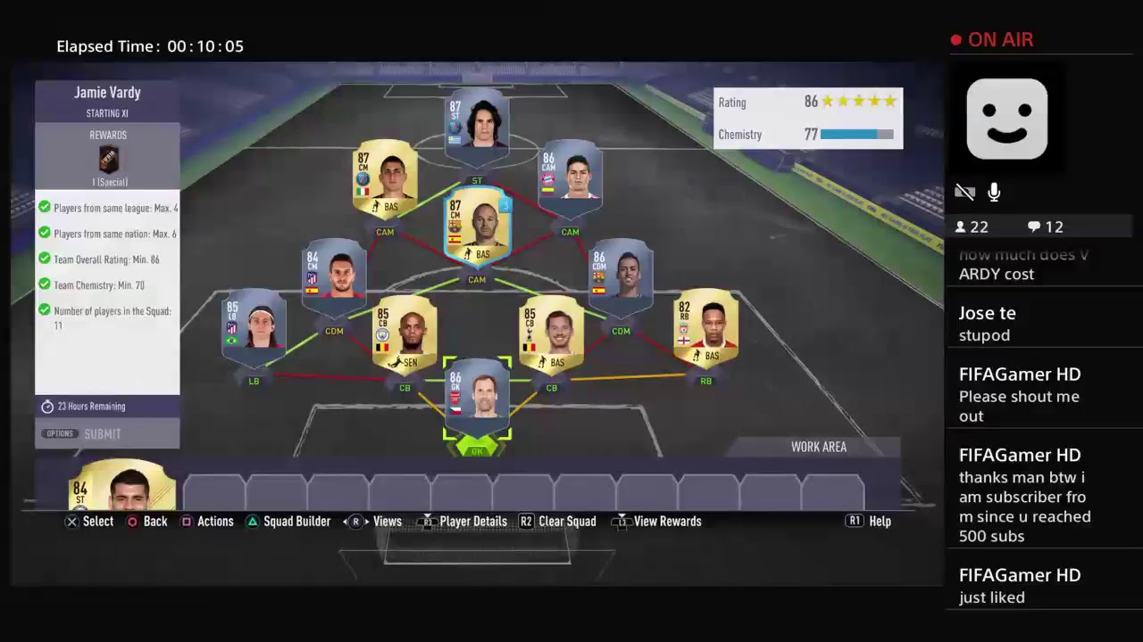 Jamie Vardy FUTMAS SBC (DONE SUPER CHEAP)