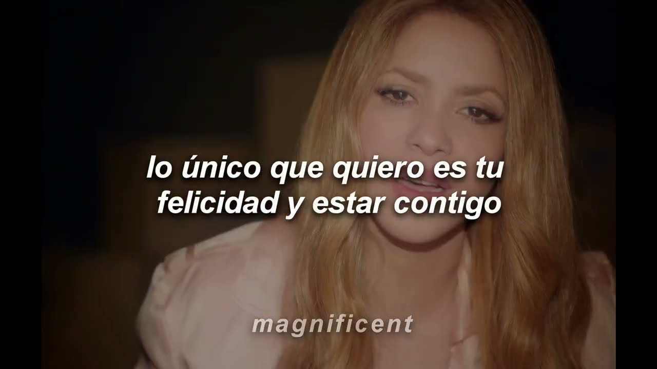 Shakira - Acróstico (Letra/Lyrics)