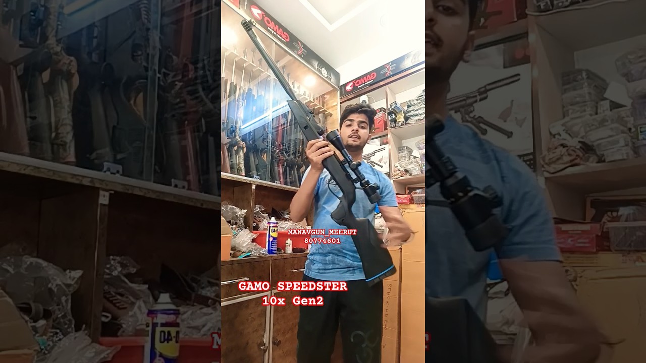 GAMO SPEEDSTER IGT 10x Gen2 .177 #airrifles #gamo #airrifleshooting #india #sports #meerut #airgun
