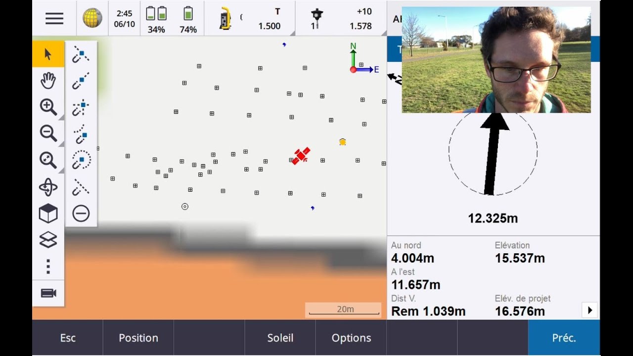 Trimble Access 2020.00 - Recherche GPS interne (FR)