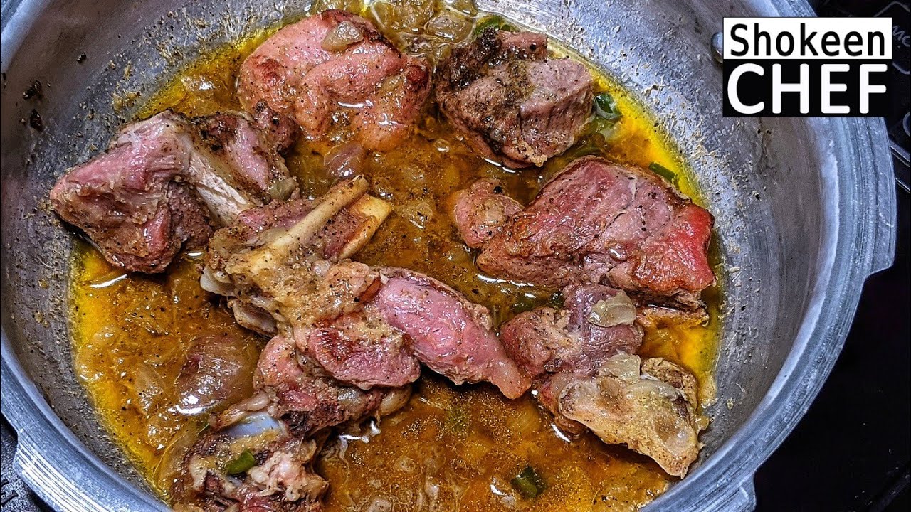 Cooking MUTTON Lemon Kali Mirch in 5 mins | Mutton Gosht Recipe | Meat Recipe Easy