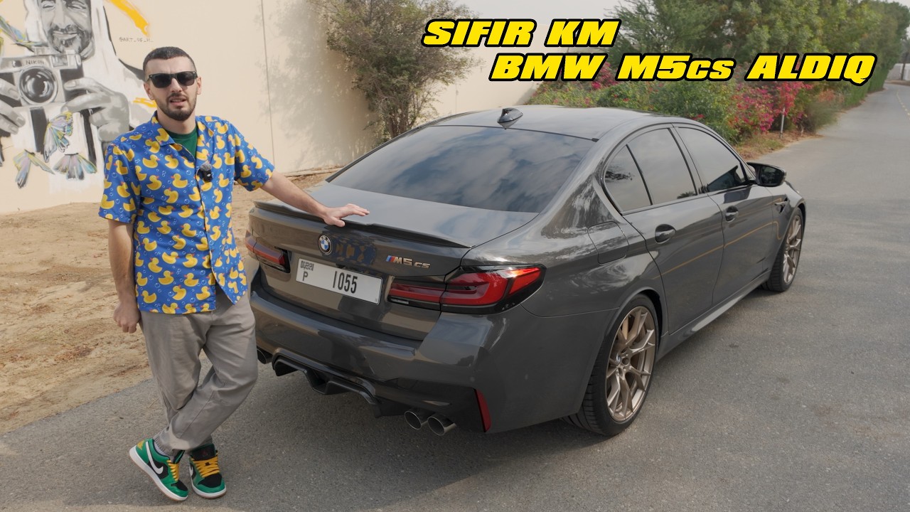 Sıfır km - BMW M5cs aldıq | incələmə