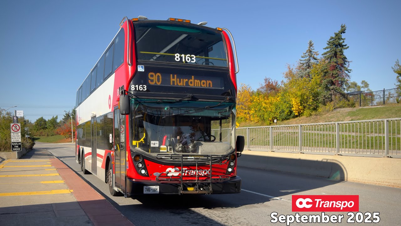 OC Transpo Route 90 Hurdman | #octranspo 