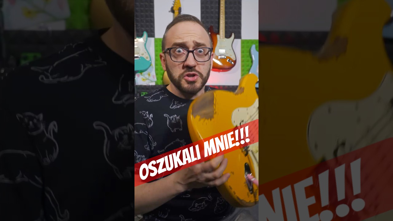 Przysłali mi zniszczoną gitarę? Henrys's Snake II Relic ST-1N