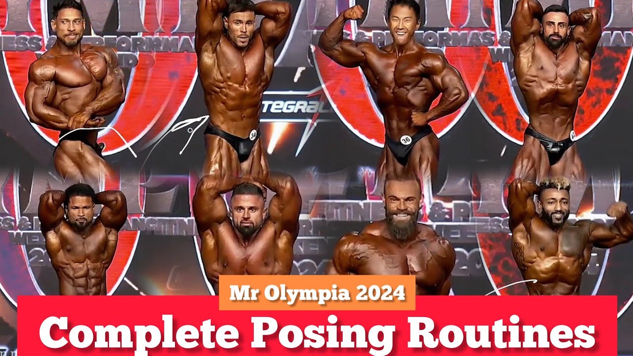 Mr Olympia LIVE - Complete Posing Routines - Men's Classic Physique