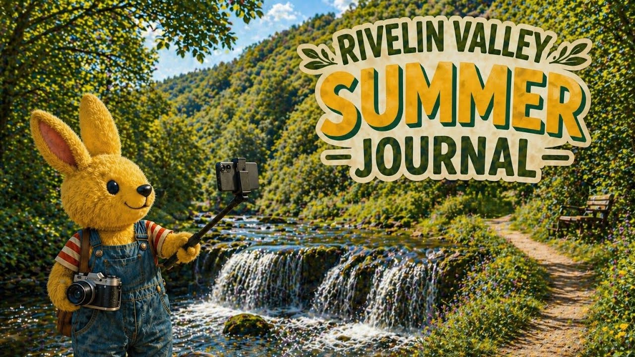 Rivelin Valley Trail Summer Journal Episode 4, Third Coppice Wheel #river 