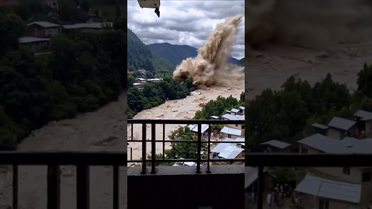 Cloudburst in Himachal Pradesh Explained  ? #shortvideo