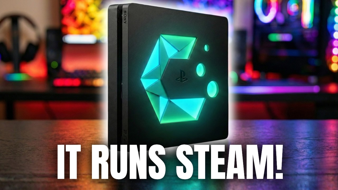 I turned my PS4 into a Steam Machine with CachyOS!