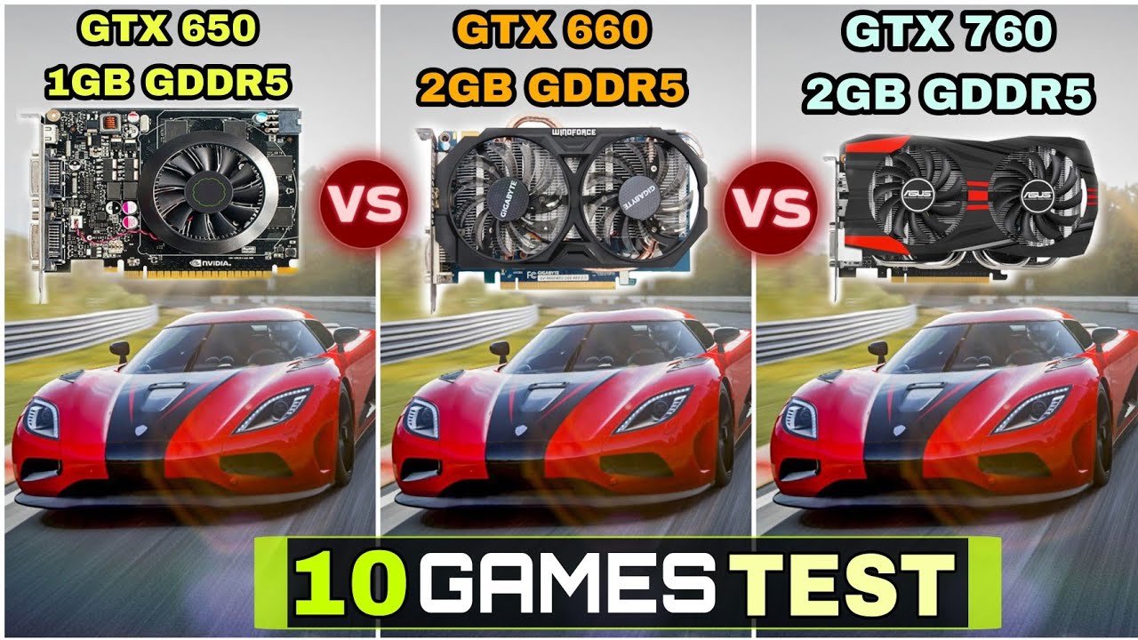GTX 650 vs GTX 660 vs GTX 760 | 10 Games Test | How Much Difference ?