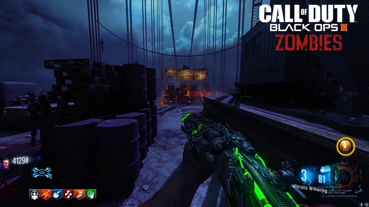 Mob of the Dead fully REMASTERED in BO3 [Full Easter Egg]