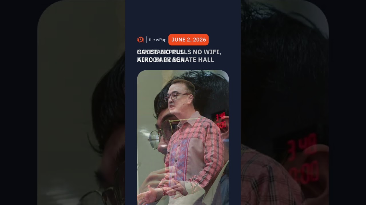 Today&rsquo;s headlines: Philippine Senate, Alan Peter Cayetano, Kiko Barzaga | The wRap | June 2, 2026