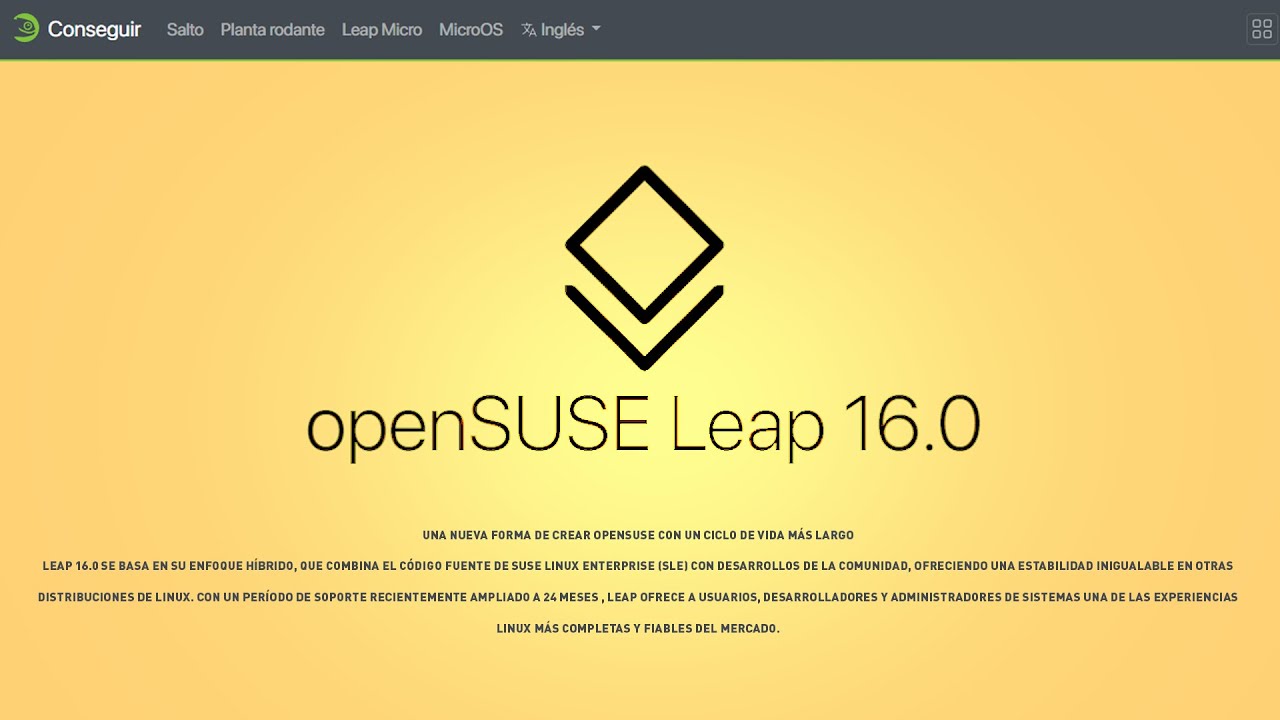 openSUSE Leap 16.0