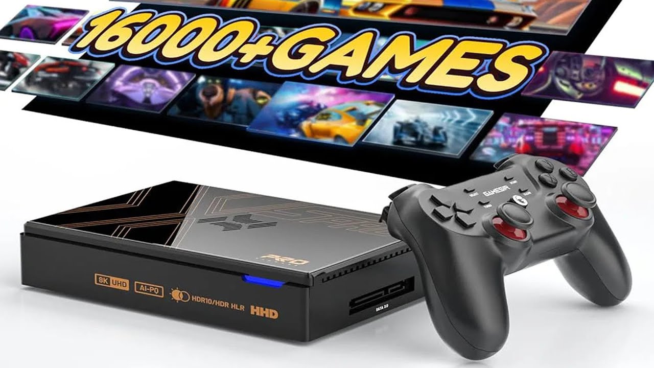 MASSIVE 4TB Retro Game Library list in the Kinhank X5 Pro!