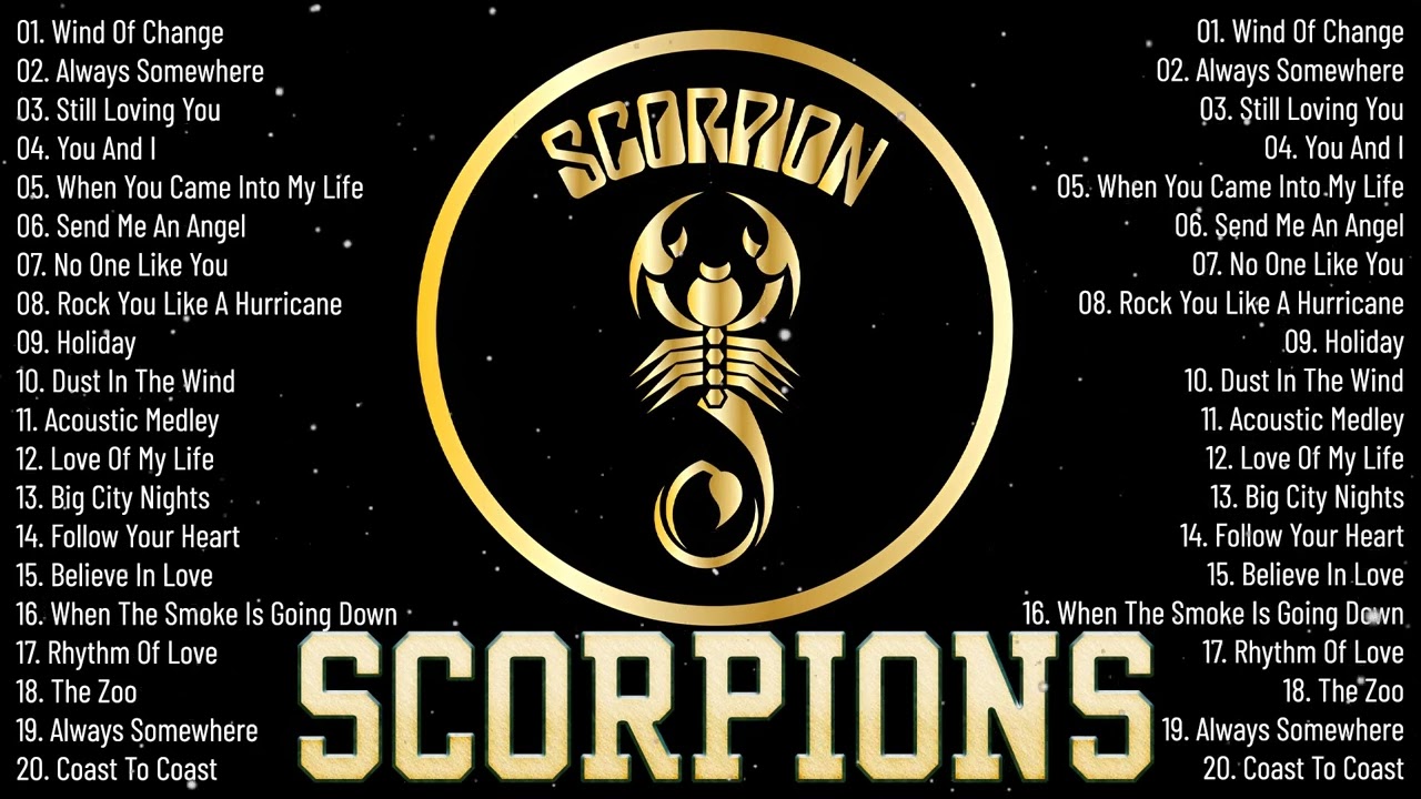 Scorpions Gold 🎸 The Best Of Scorpions 🎸 Scorpions Greatest Hits Full Album