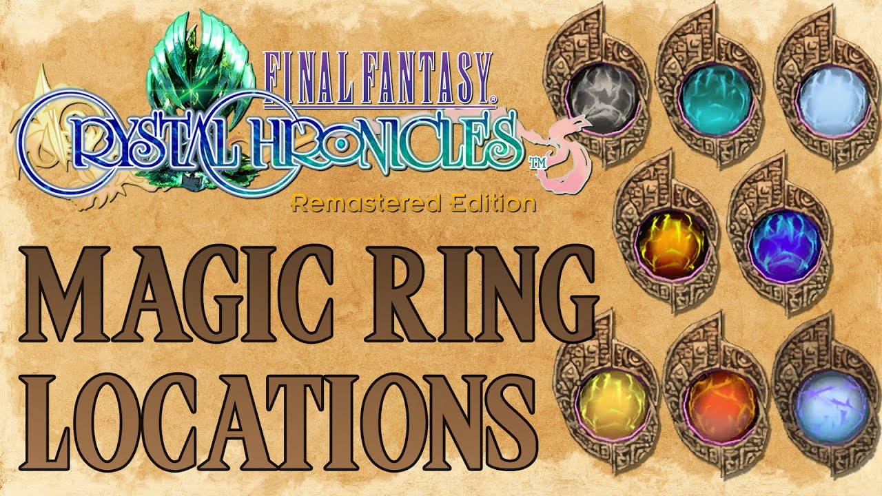 Final Fantasy Crystal Chronicles - Fantastic Rings and Where to Find Them