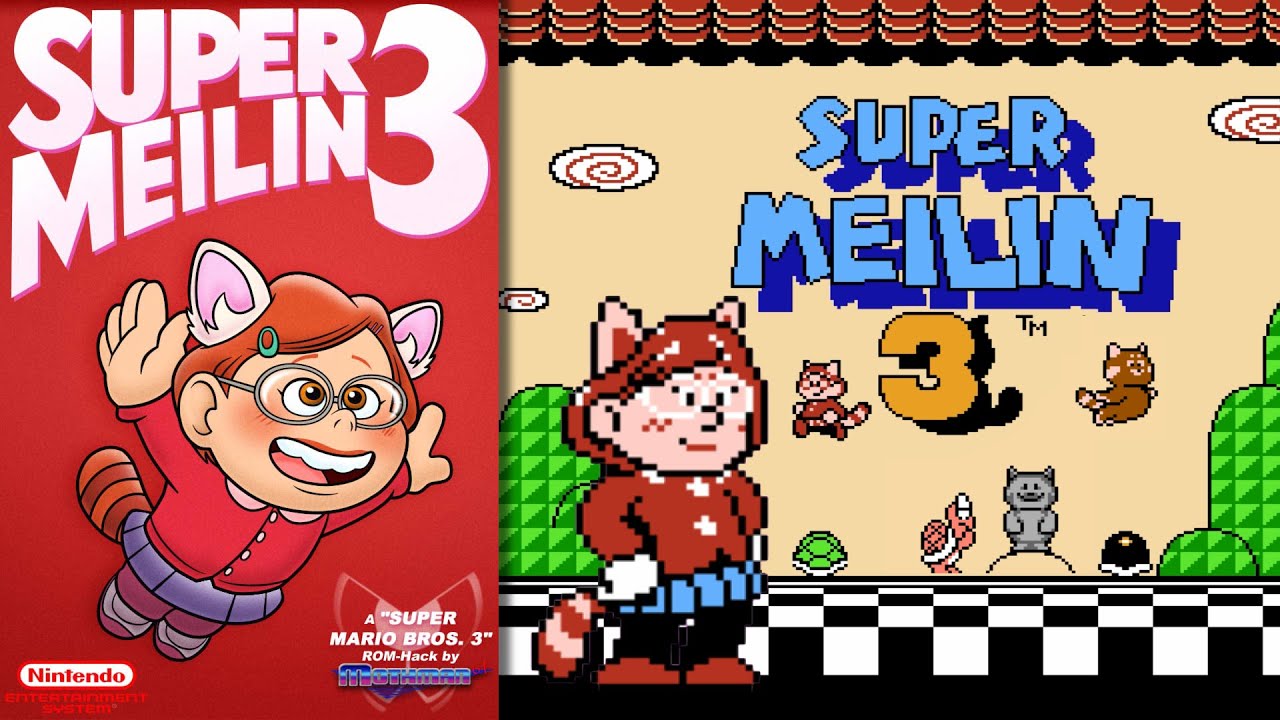 Super Meilin 3 - Super Mario Bros. 3 (Sprite Hack) [NES]