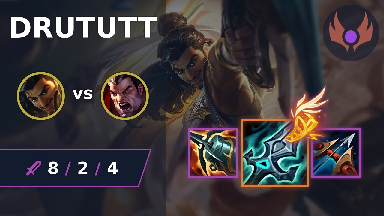 [ drututt ] Akshan TOP vs Darius | EUW MASTER | LOL Season 2024