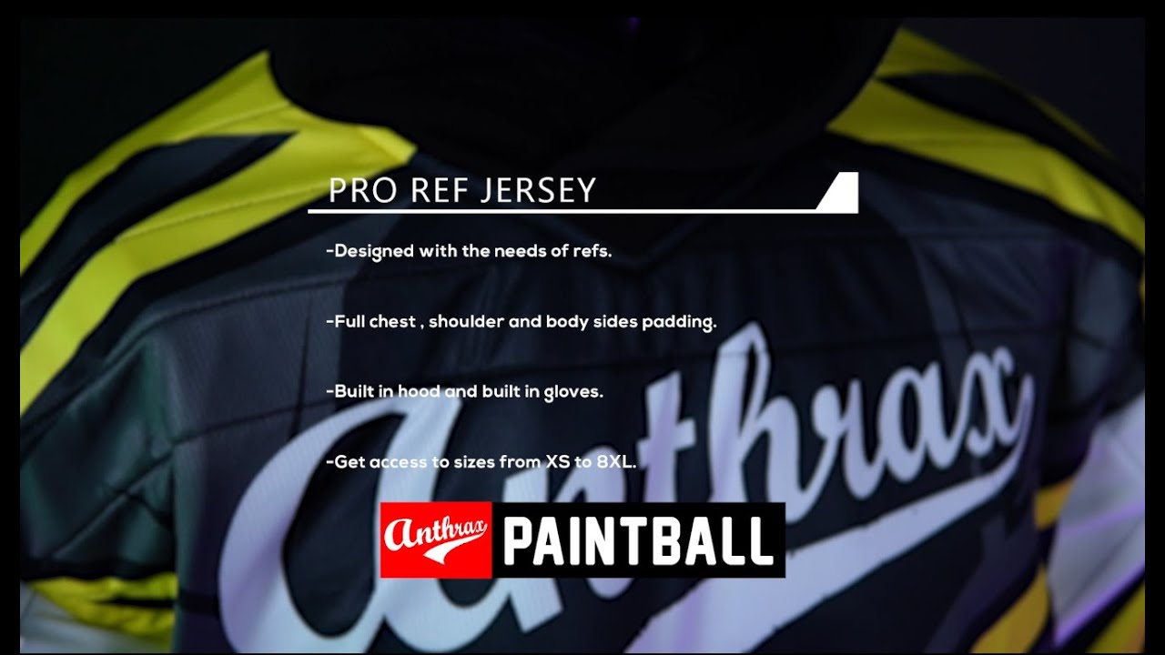 Anthrax Paintball - Pro Ref Jersey Review