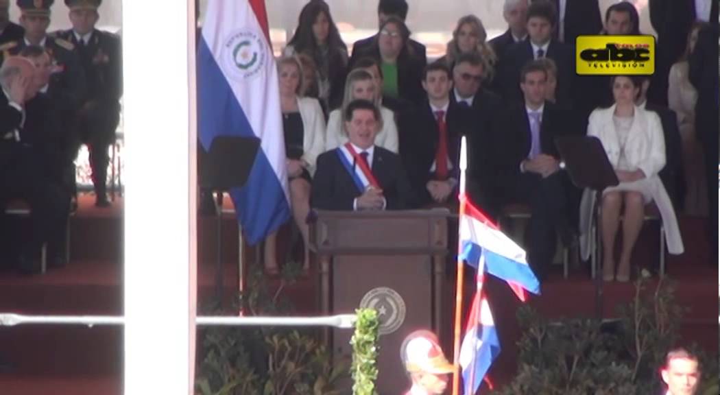 Primer discurso de Horacio Cartes como presidente