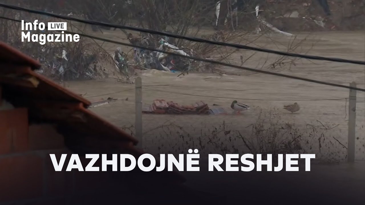 Vazhdojn&euml; reshjet, shembet ura n&euml; Lipjan, bllokohet magjistralja drejt Ferizajt