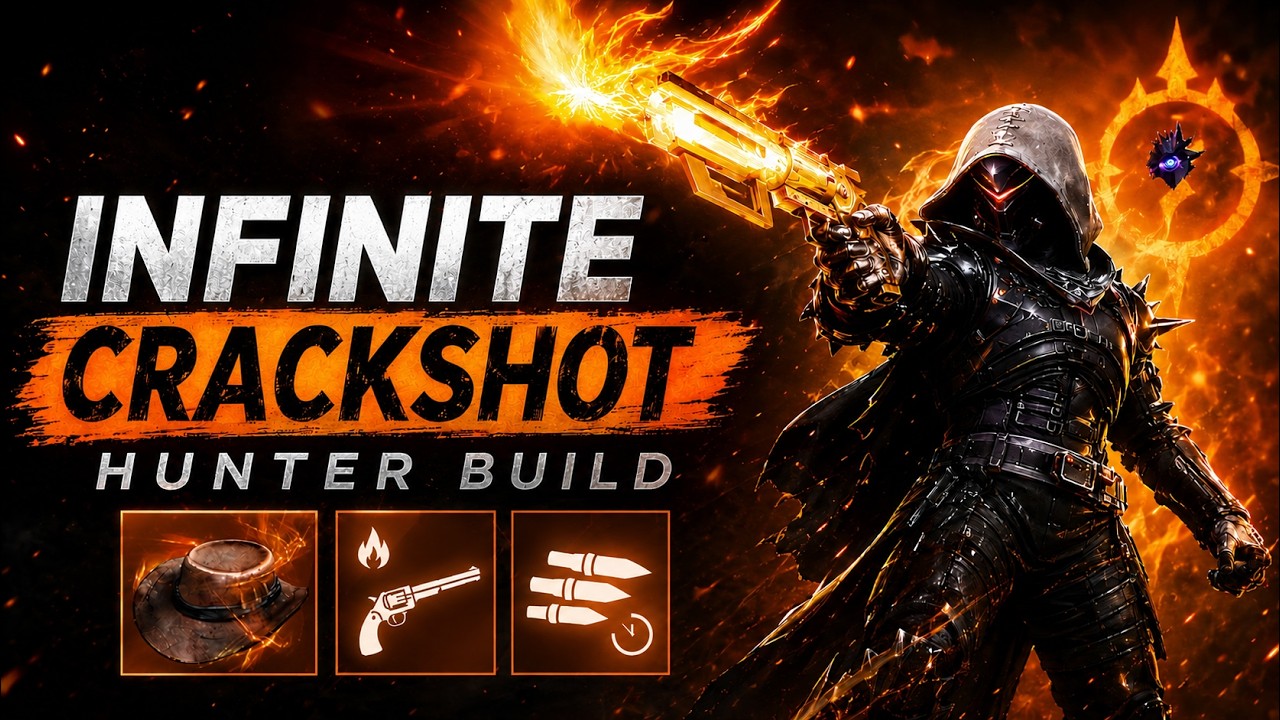 Infinite Crackshot Solar Hunter Build is Absolutely BROKEN