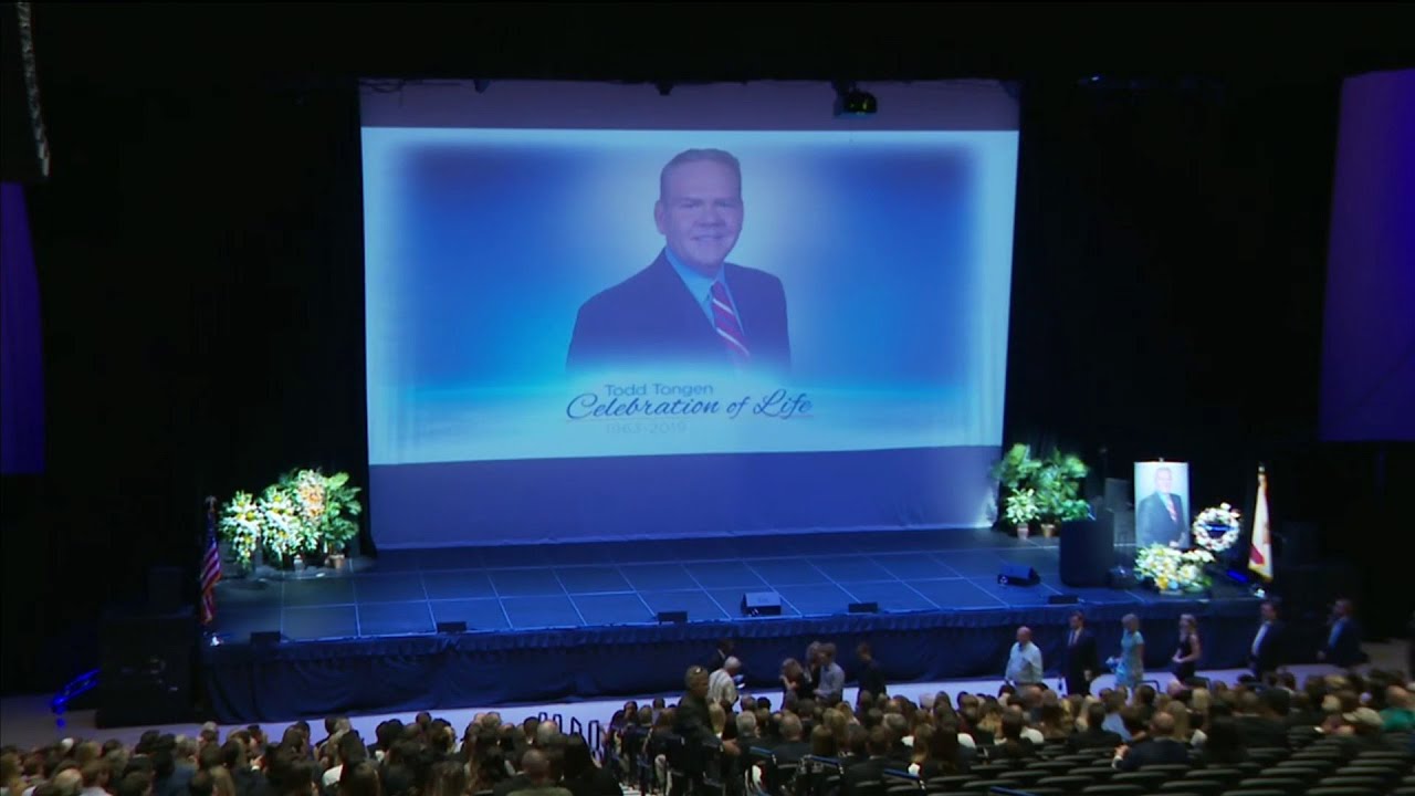 Service held to remember Local 10 anchor, reporter Todd Tongen