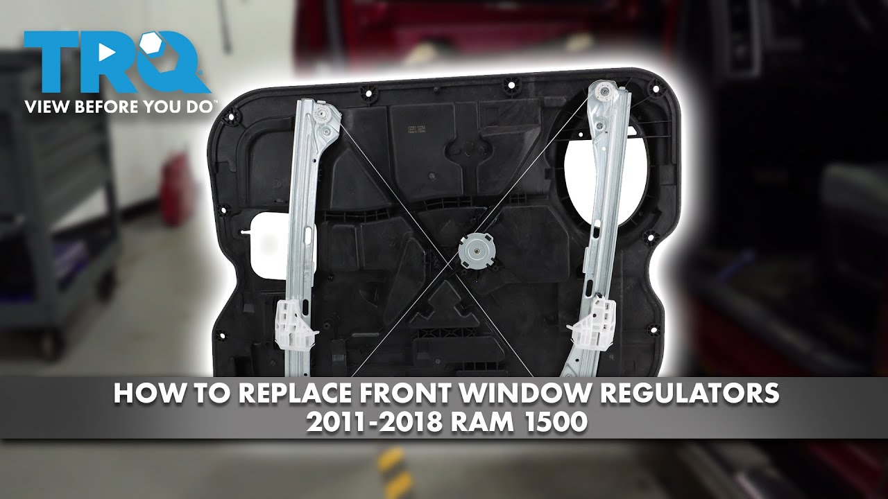 How to Replace Front Window Regulators 2011-2018 Ram 1500