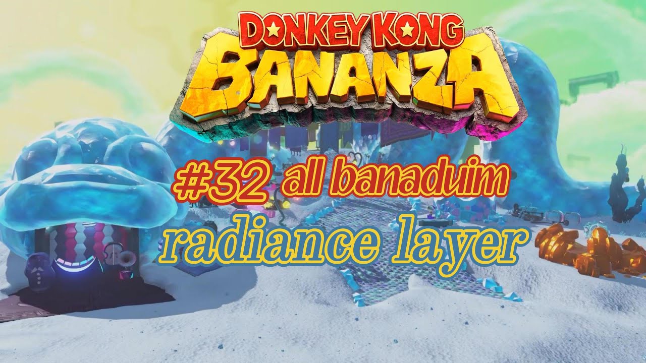 donkey kong bananza walkthrough #32 all bananduim