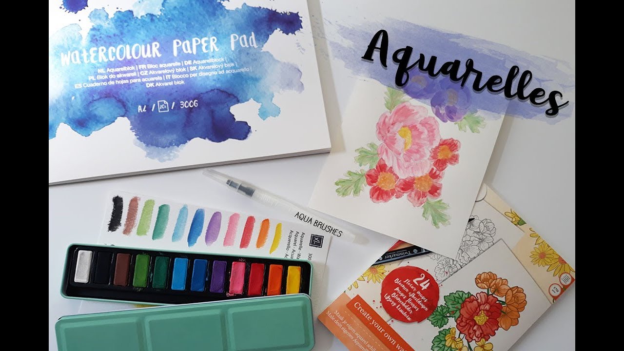 Aquarelles made in Action