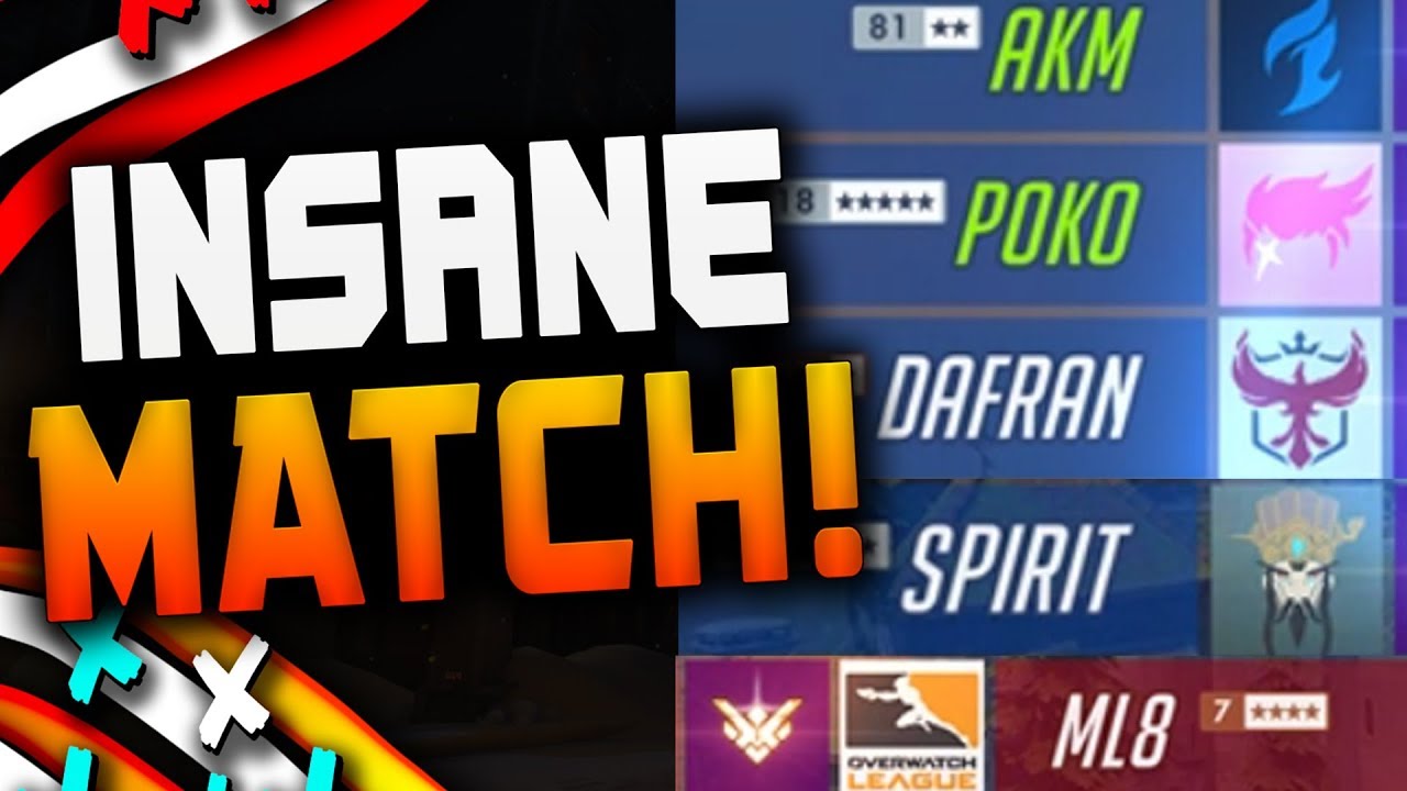 AKM + DAFRAN + SPIRIT + POKO + ML7 [ OVERWATCH SEASON 14 TOP 500 ]